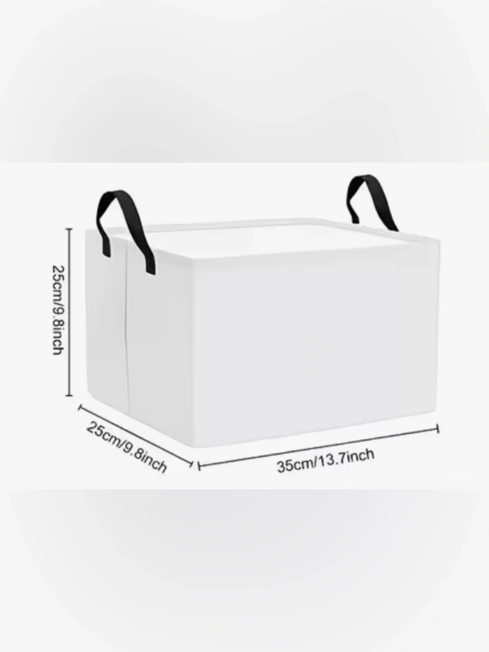 Lemon Floral Storage Bin - Yellow & Blue